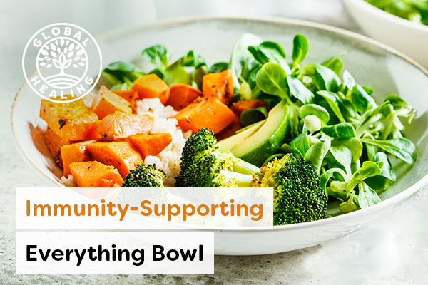 Delicious Body- Nourishing Immunity-Support Bowl Recipe by Dr Edward Group (Global Healing)