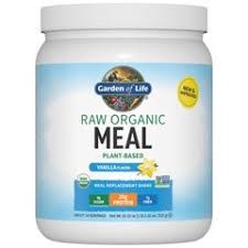Raw Organic Meal, Vanilla Half 484g