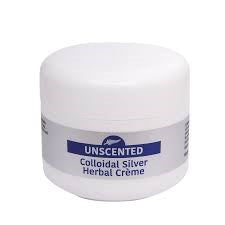 Unscented Colloidal Silver Herbal Creme 100g