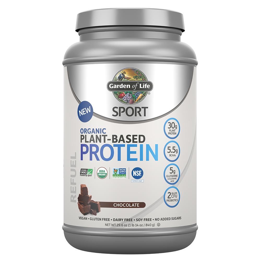 Sport Organic Plant Protein, Chocolate - 840g