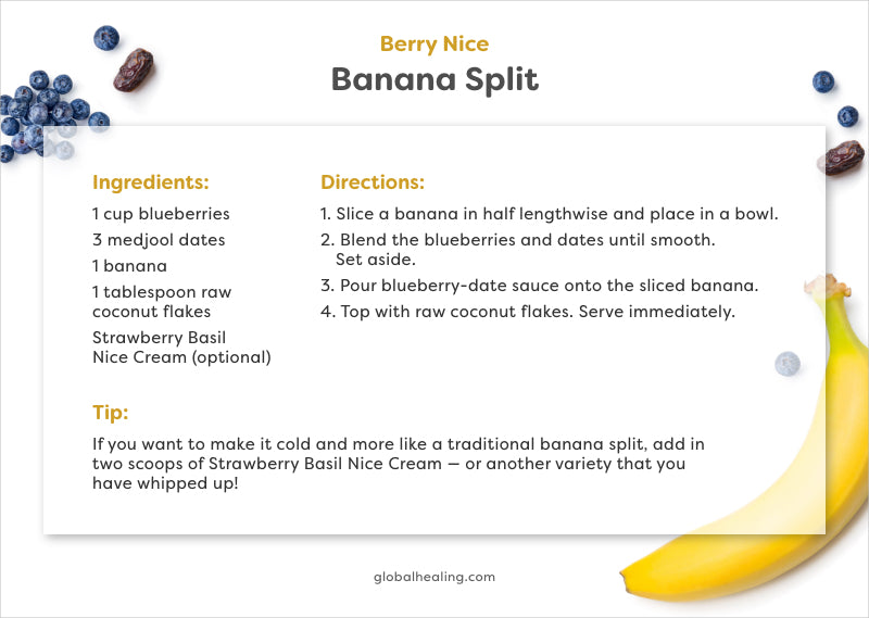 Berry Nice Banana Split from Body Ecology