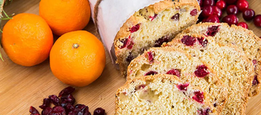 Cranberry Orange Brunch Bread by Gwen Eager