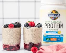 Mixed Berries Protein Parfait by Abi Limelight