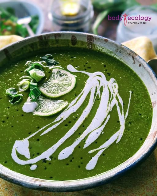 Spinach & Coconut Soup by Body Ecology