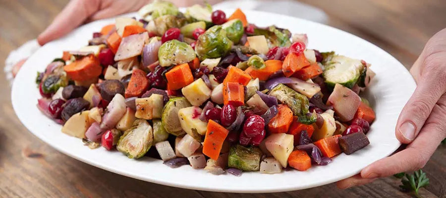 Roasted Veggie Side Dish by Gwen Eager ( Garden of Life )