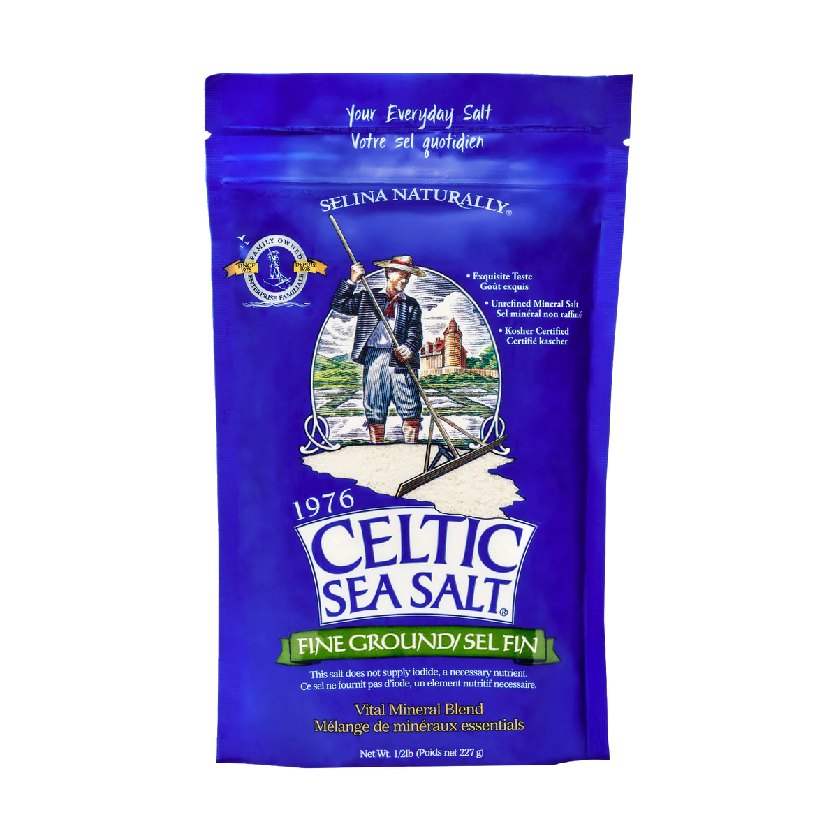 Celtic Sea Salt: Fineground - 227g