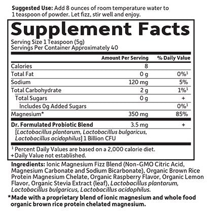 Dr Formulated Whole Food Magnesium 198.4