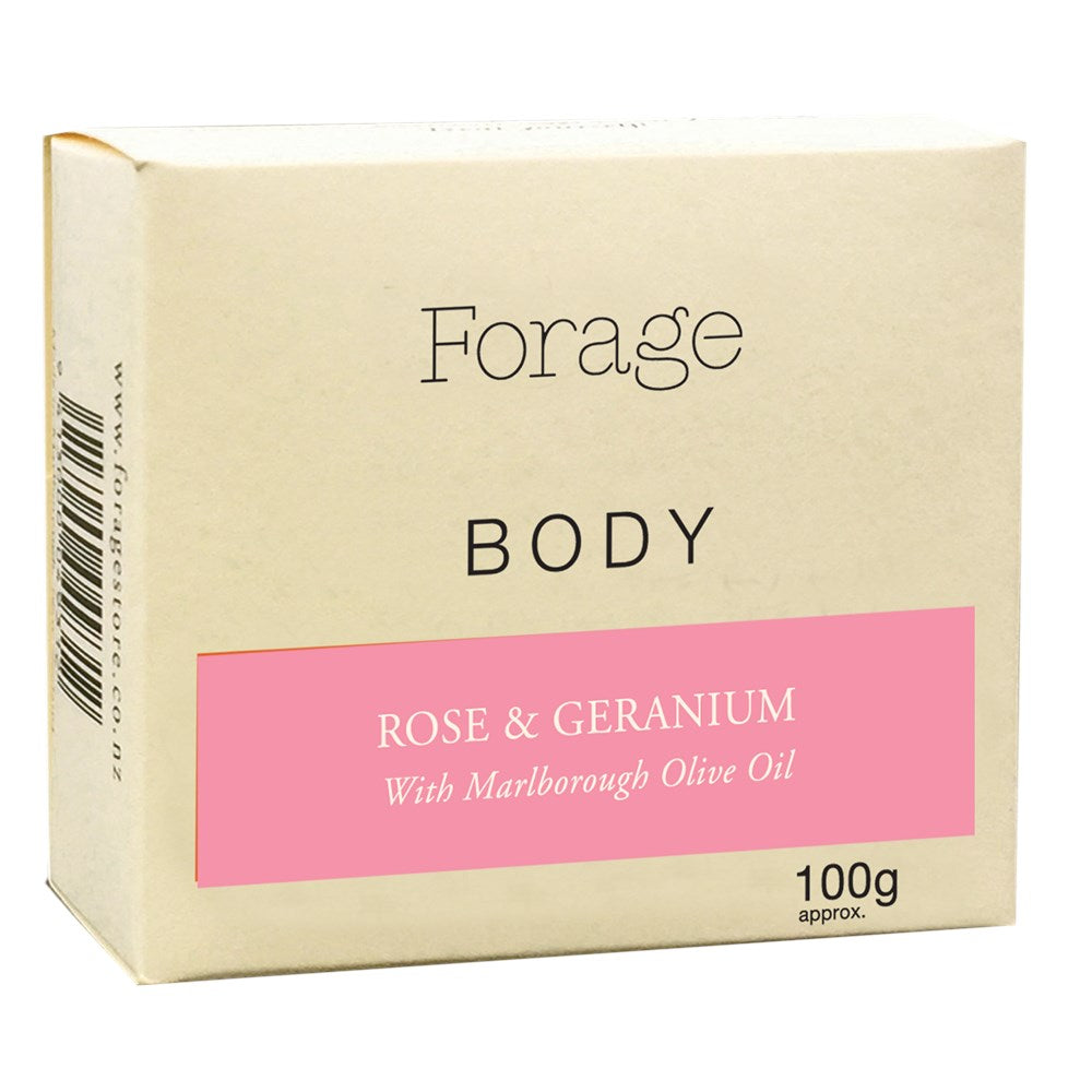 Body Bar: Rose & Geranium - 100g