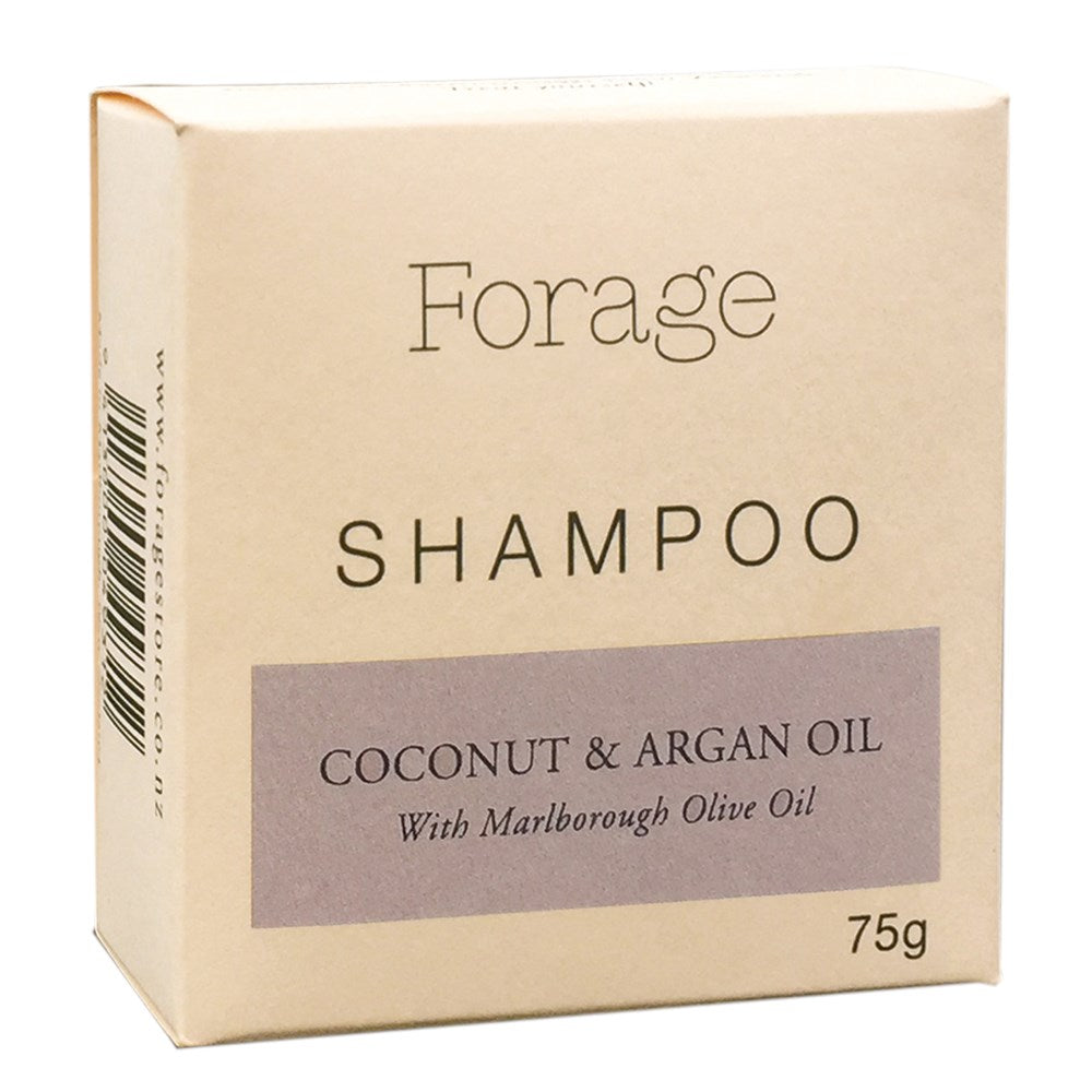 Forage Shampoo Bar - Coconut & Argan Oil  75g
