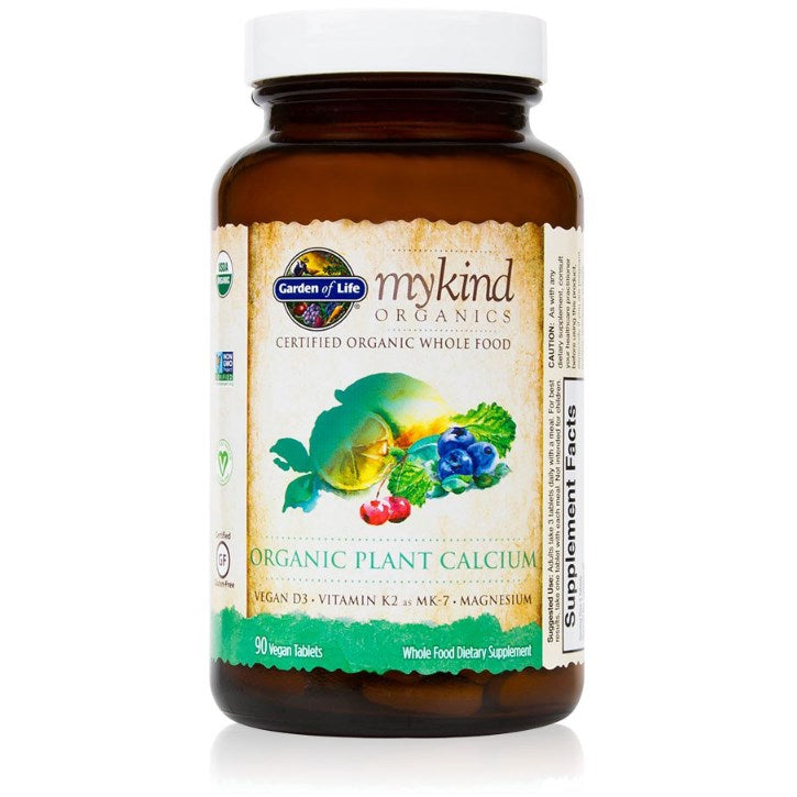 mykind Organics Plant Calcium - 90 tablets