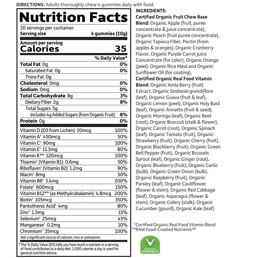 Organics: Prenatal Multi Gummies