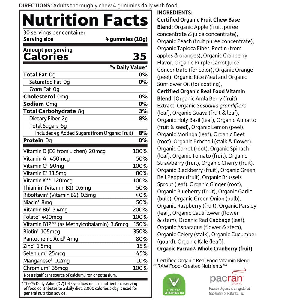 Organics: Women's Multi Gummies