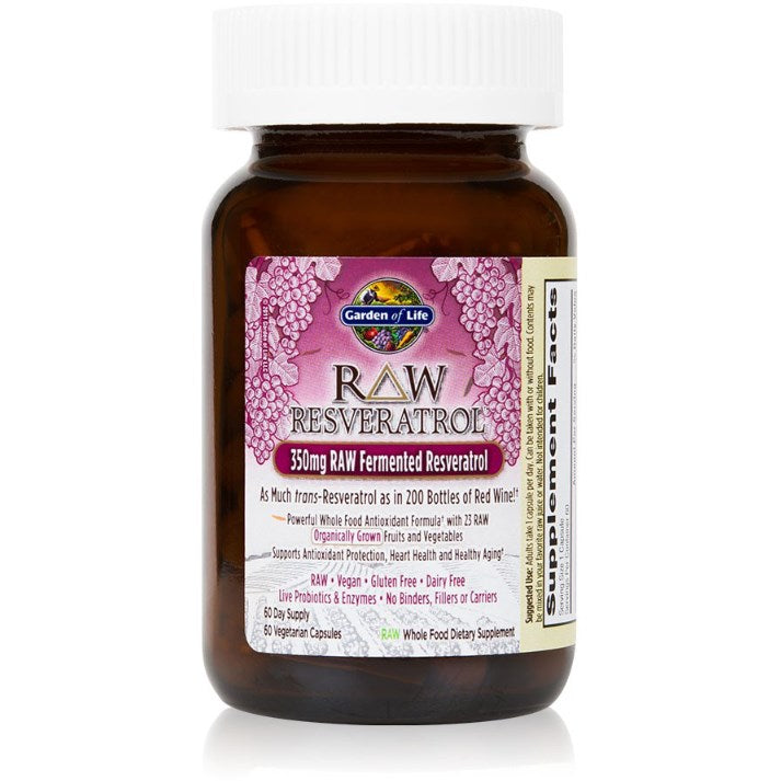 Raw Resveratrol 350 mg - 60 Vegan capsules