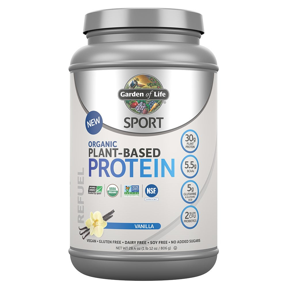 Sport Organic Plant Protein: Vanilla - 806g