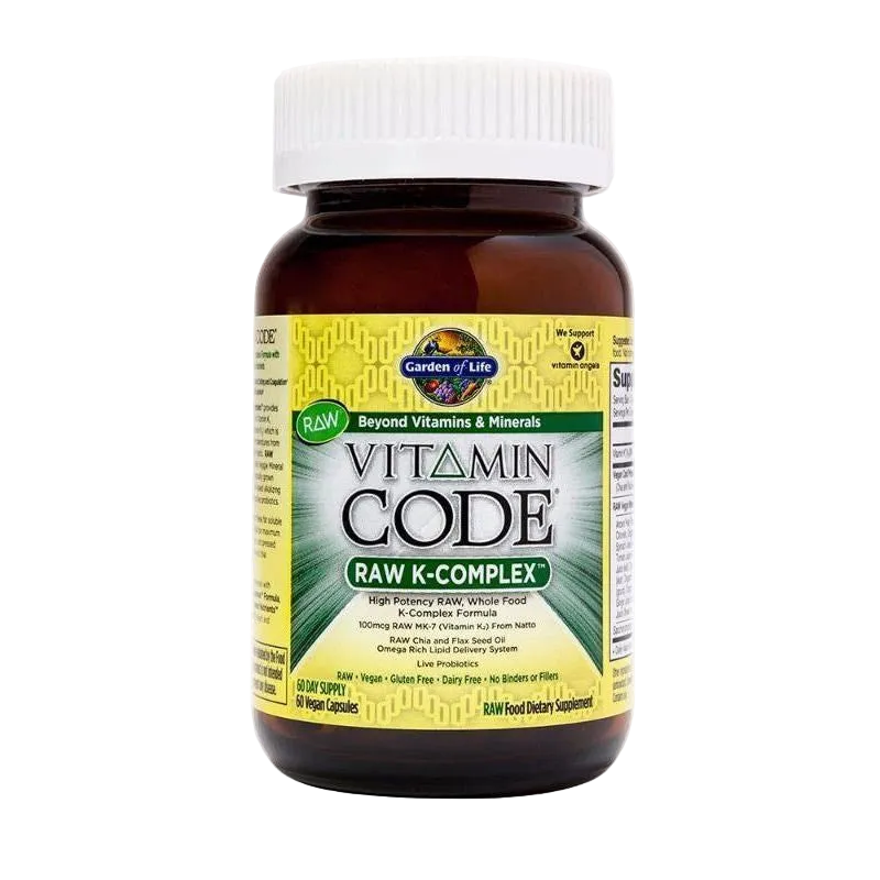 Vitamin Code: Raw K Complex - 60 Capsules