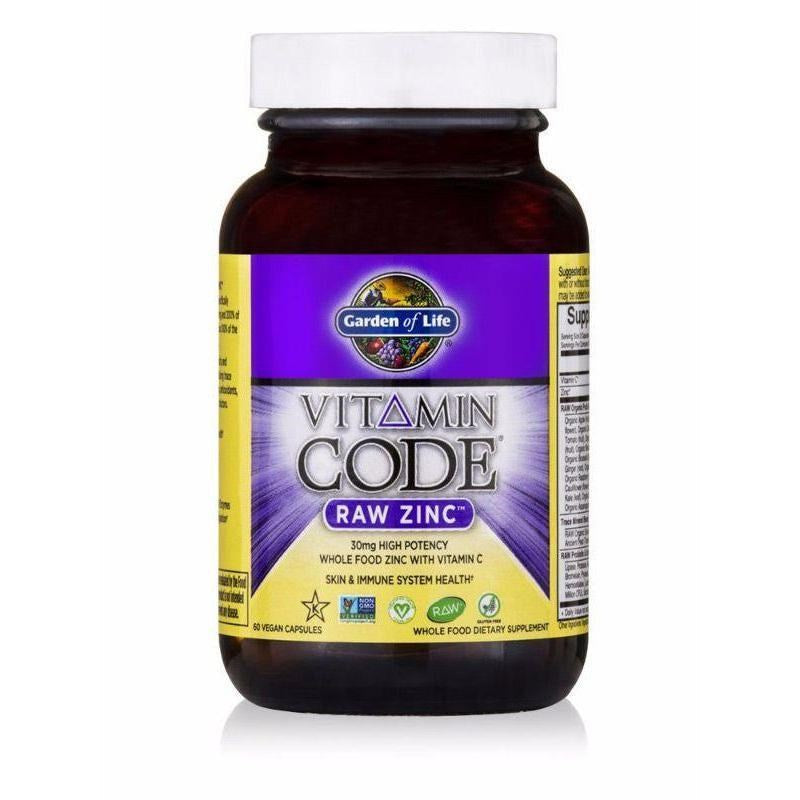 Vitamin Code - Raw Zinc - 60 capsules