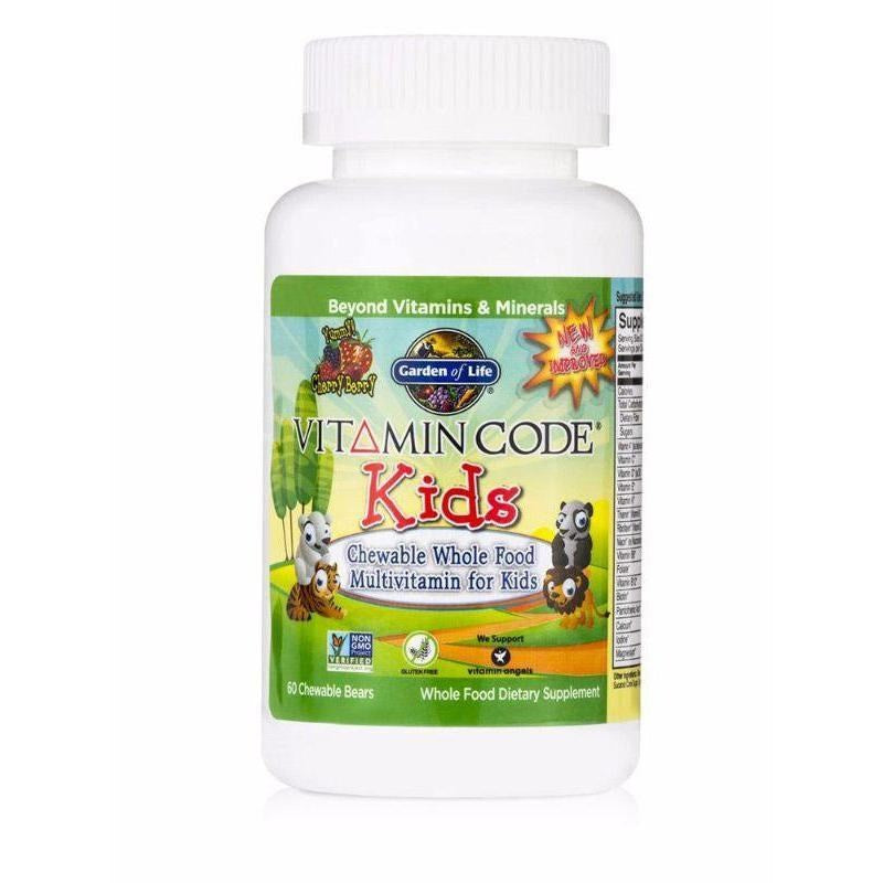 Vitamin Code - Kids - 30 Chewable Whole Food Multivitamins for Kids ( BB Date 7/24 )