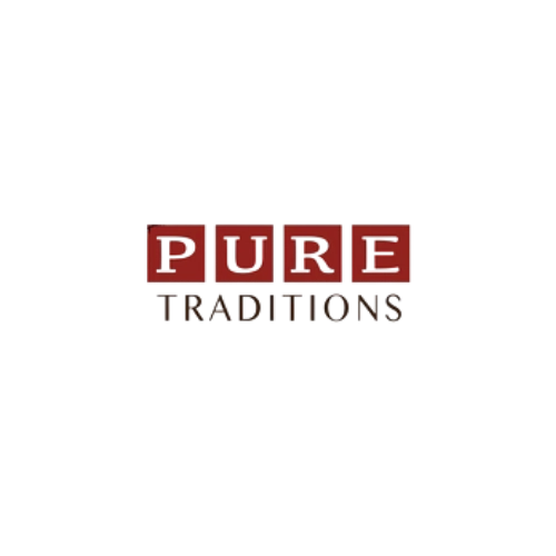 Pure Traditions brand logo, stocked at Forge Store in New Zealand.