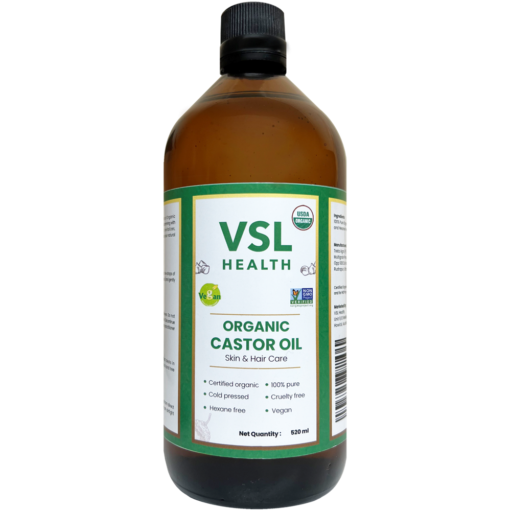 Organic Castor Oil - 520ml