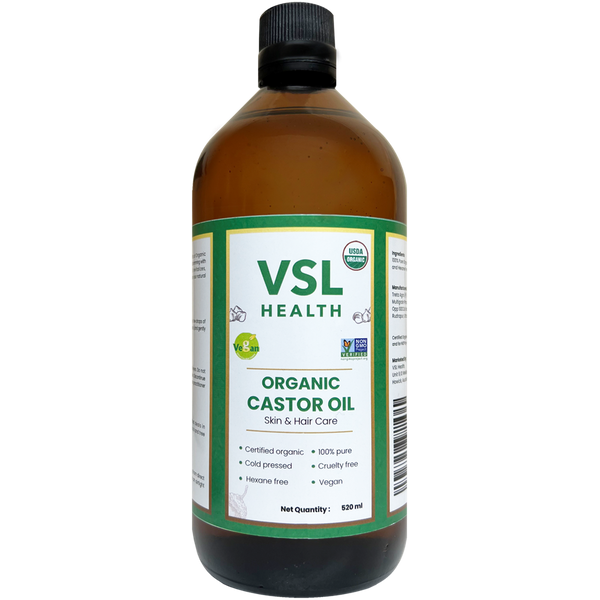 Organic Castor Oil 520ml