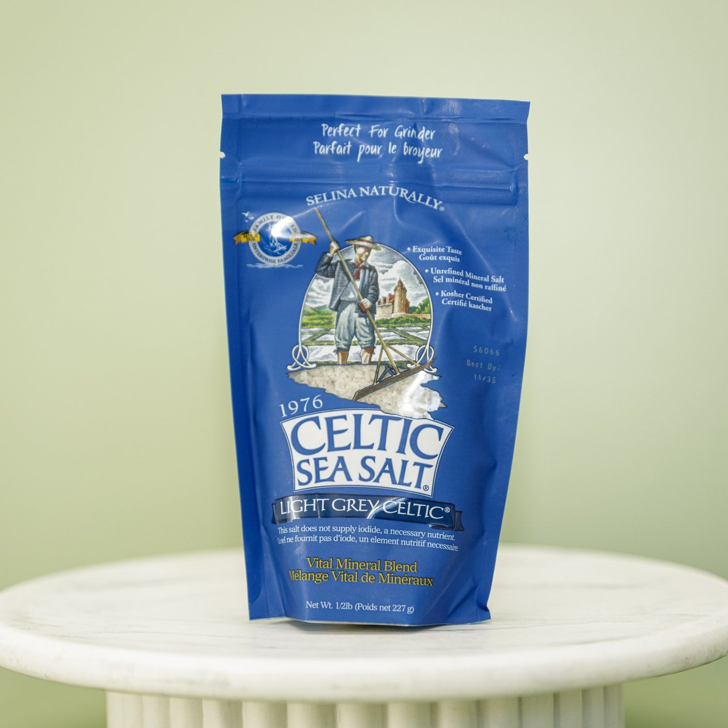 Celtic Sea Salt: Light Grey Coarse - 227g