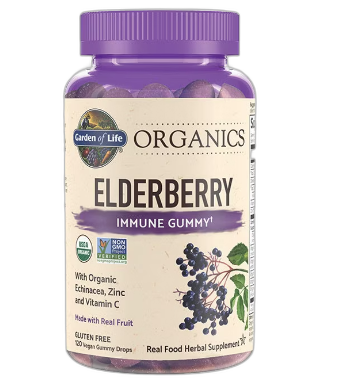 Organics: Elderberry Immune Gummies