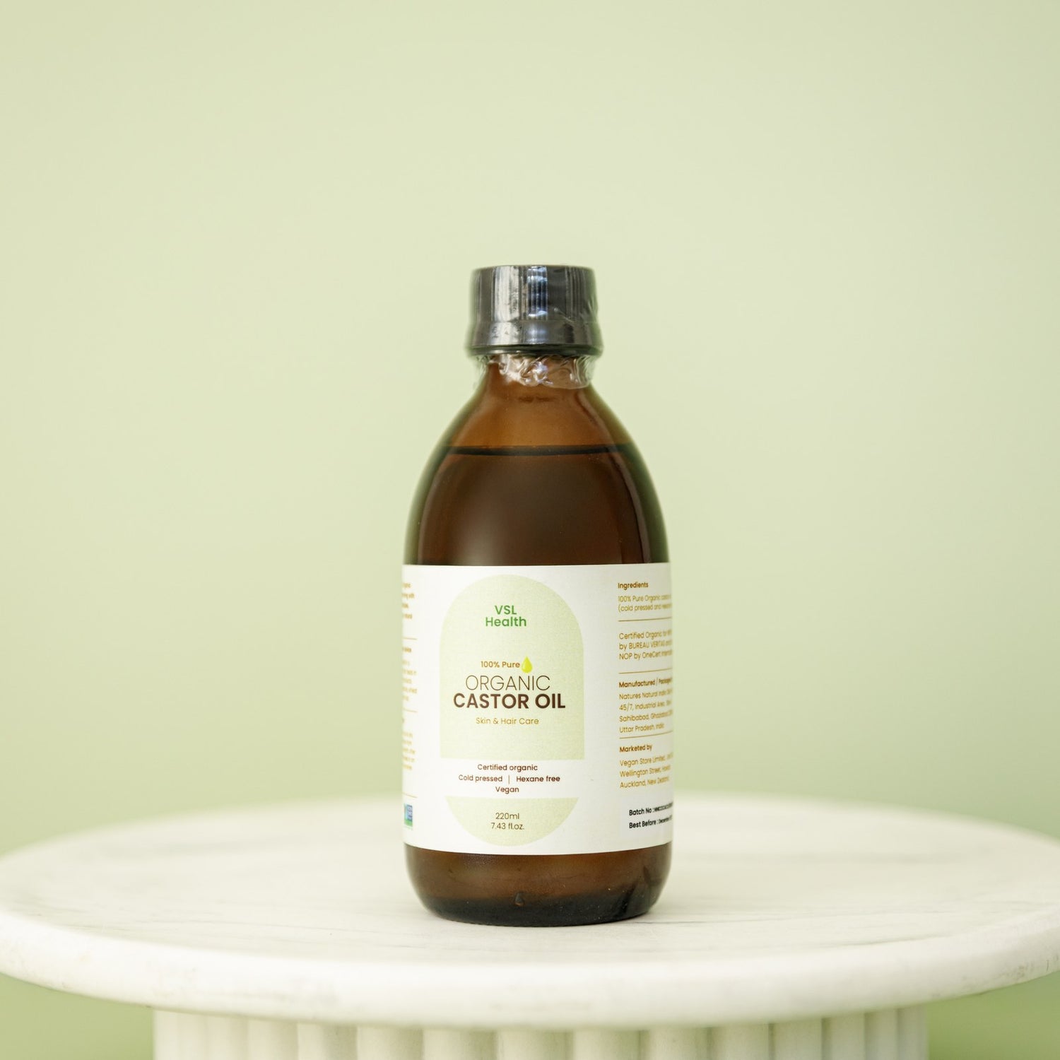 Organic Castor Oil - 220ml