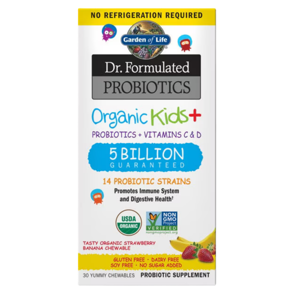 Dr Formulated Organic Kid's Plus Probiotic 5 Billion
