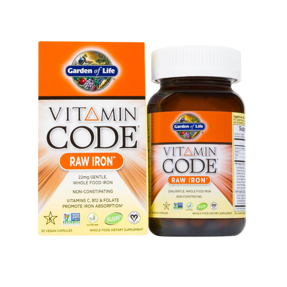 Vitamin Code: Raw Iron - 30 UltraZorbe Capsules