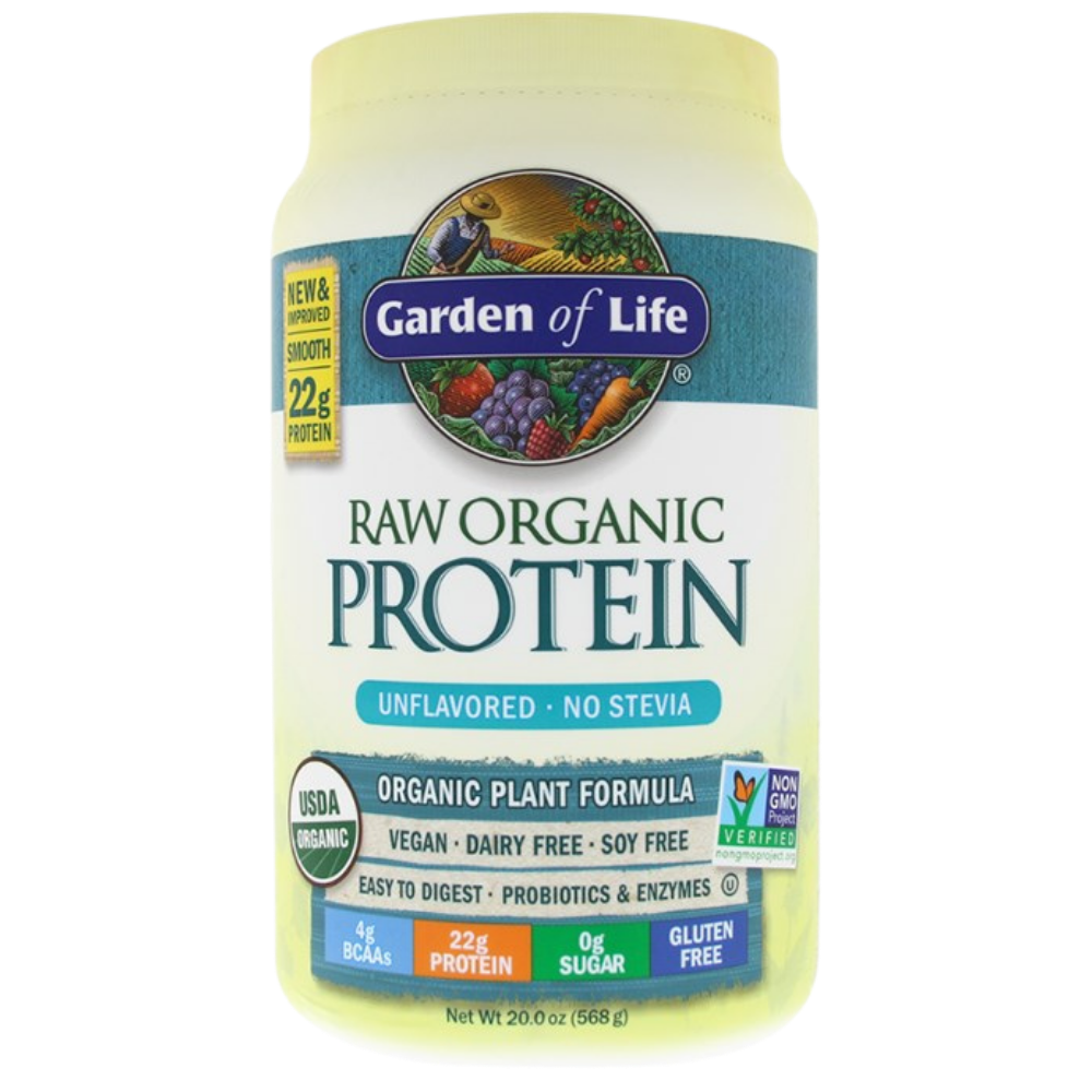 Raw Organic Protein: Original (No Stevia) - 560g