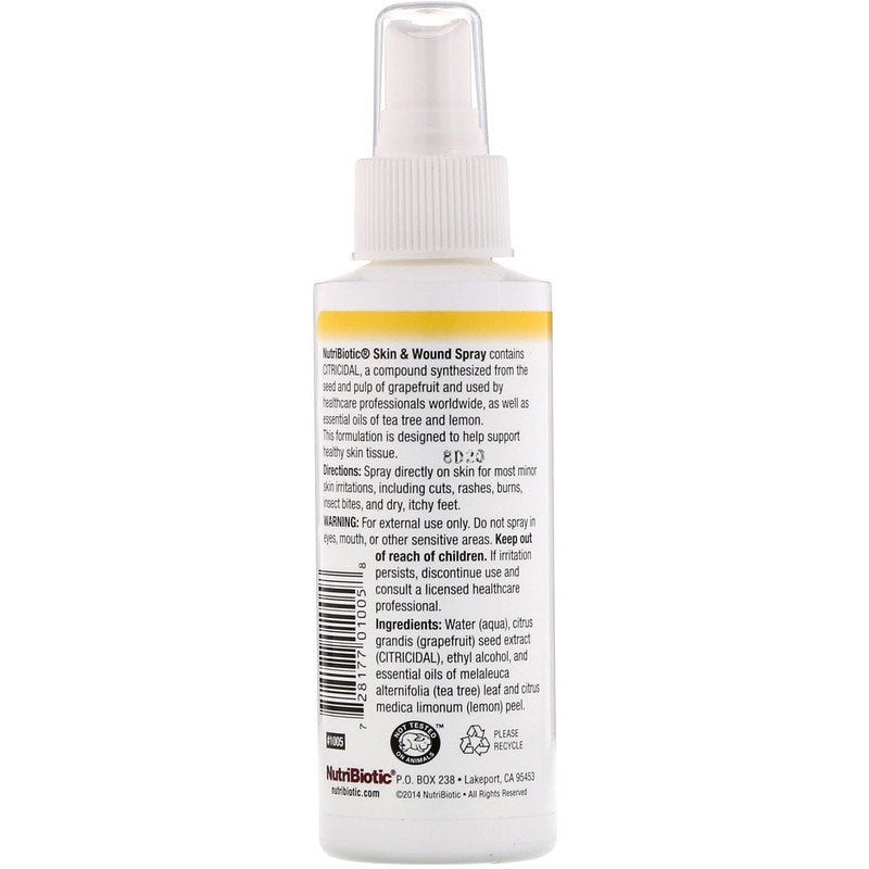 Skin & Wound Spray with Grapefruit Seed Extract - 118 ml