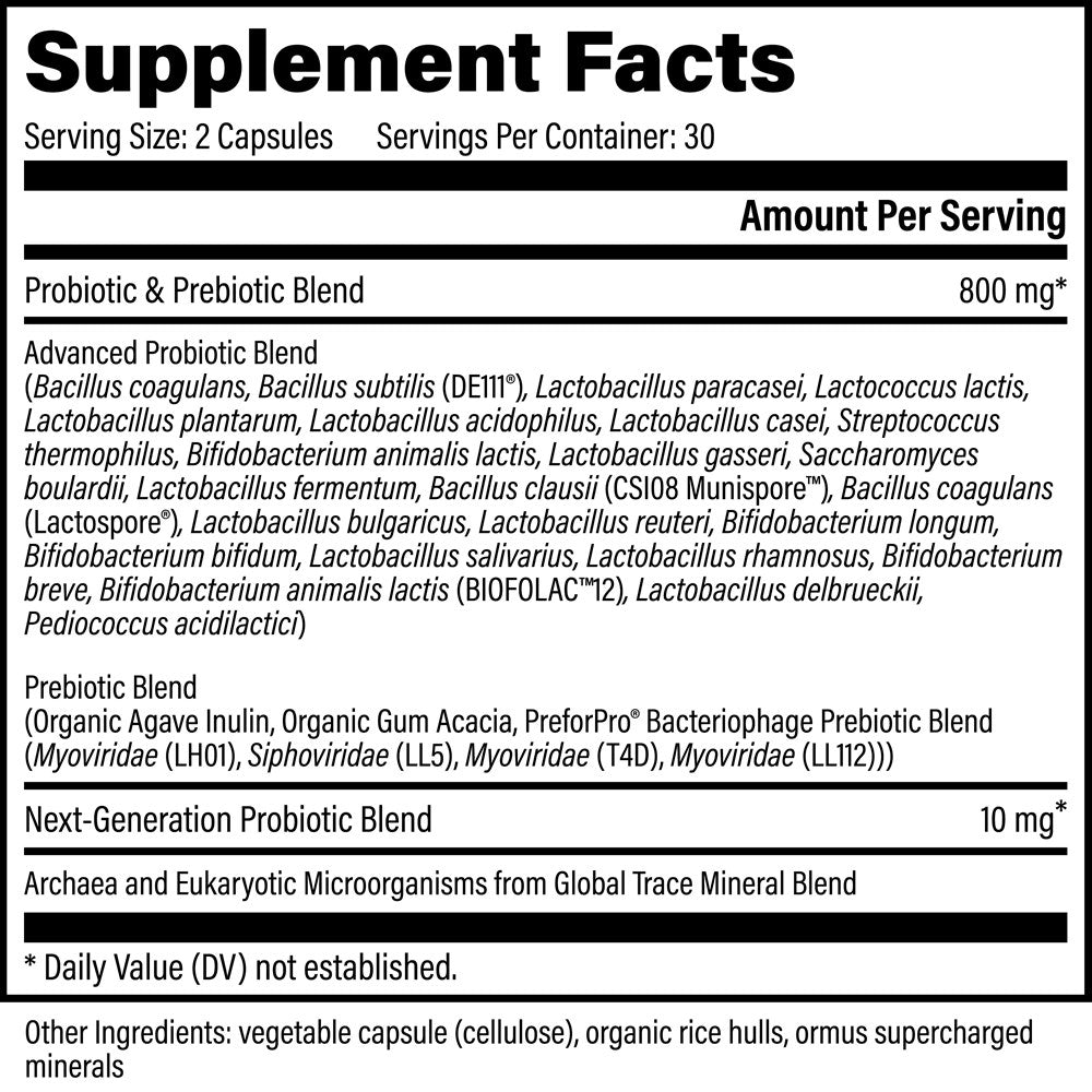 Ultimate Probiotic - 60 Capsules