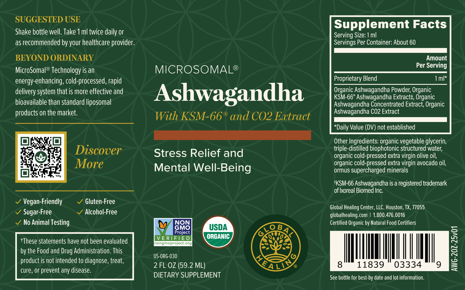 Ashwagandha - 59.2ml