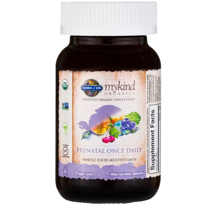 Organics: Prenatal Once-Daily Multi - 30 tablets