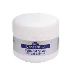 Unscented Colloidal Silver Herbal Creme - 100g