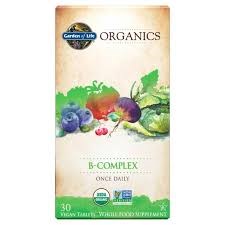 Organics B Complex - 30 tablets