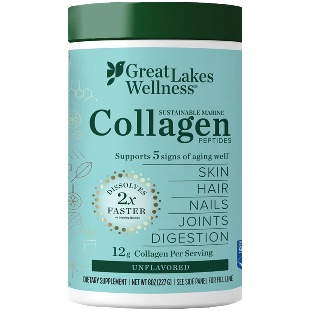 Sustainable Marine Collagen Peptides, Unflavored, 227 g