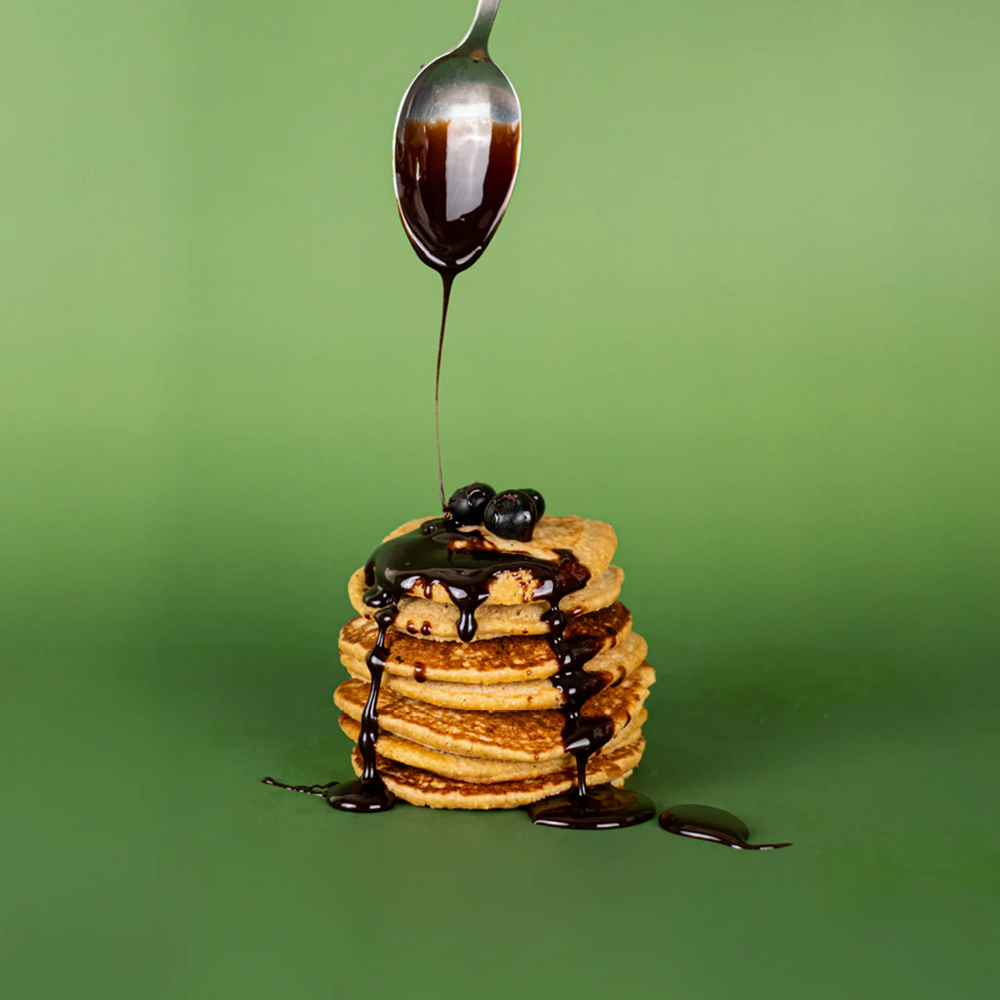 Pancakes with pumpkin & apple