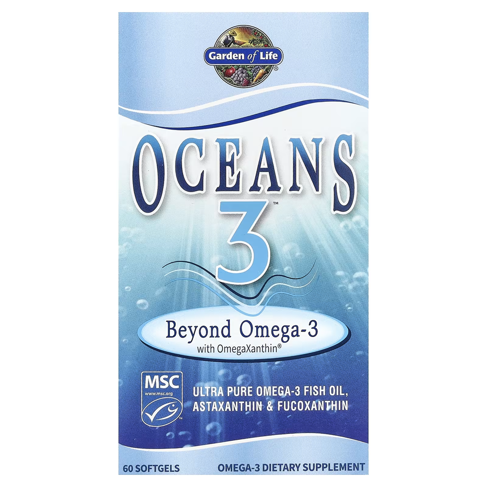 Oceans 3, Beyond Omega, 60 soft gel