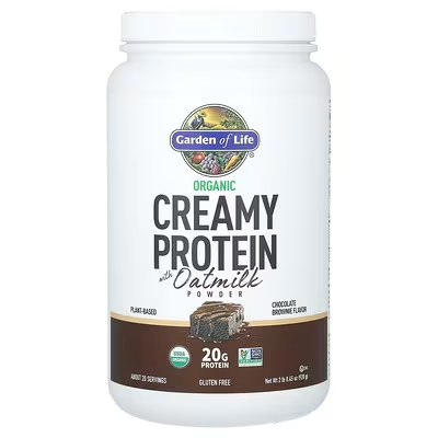 Organic Creamy Protein with Oatmilk - Chocolate Brownie 920g ( BB Date Nov 2025 )