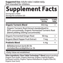 Organics: Extra Strength Turmeric - 60 Tablets