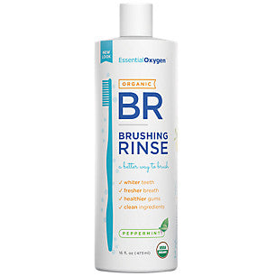 organic brushing rinse