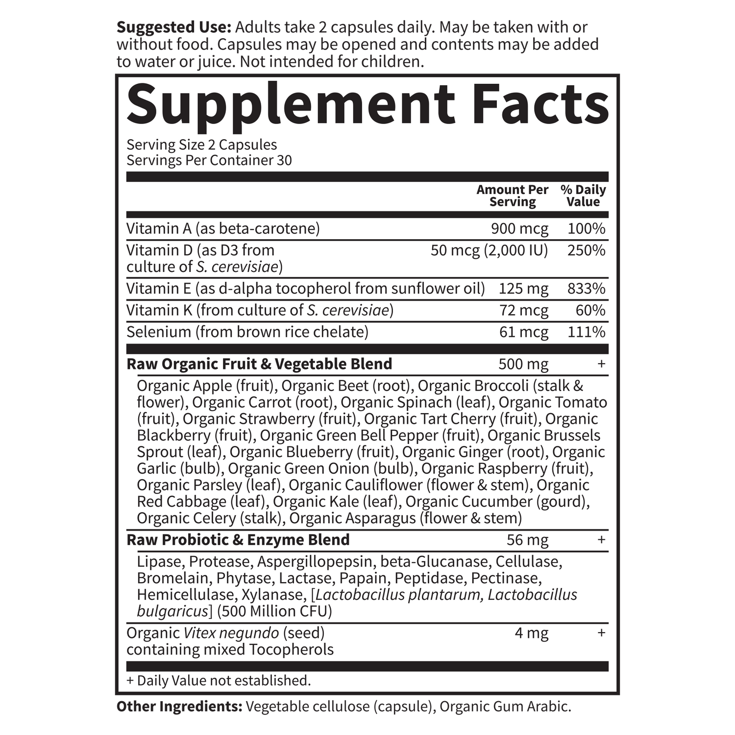 Vitamin Code: Raw Vitamin E - 60 UltraZorbe Capsules