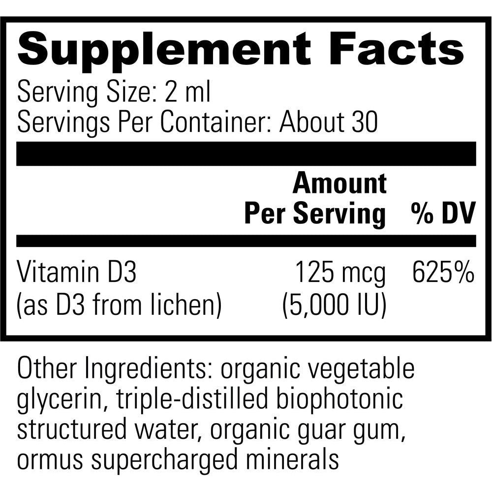 Plant Based Vitamin D3 59.2ml  ( Formerly Suntrex)