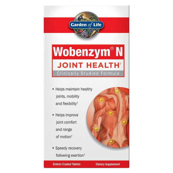 Wobenzym Systemic Enzymes - 200 Enteric-Coated tablets