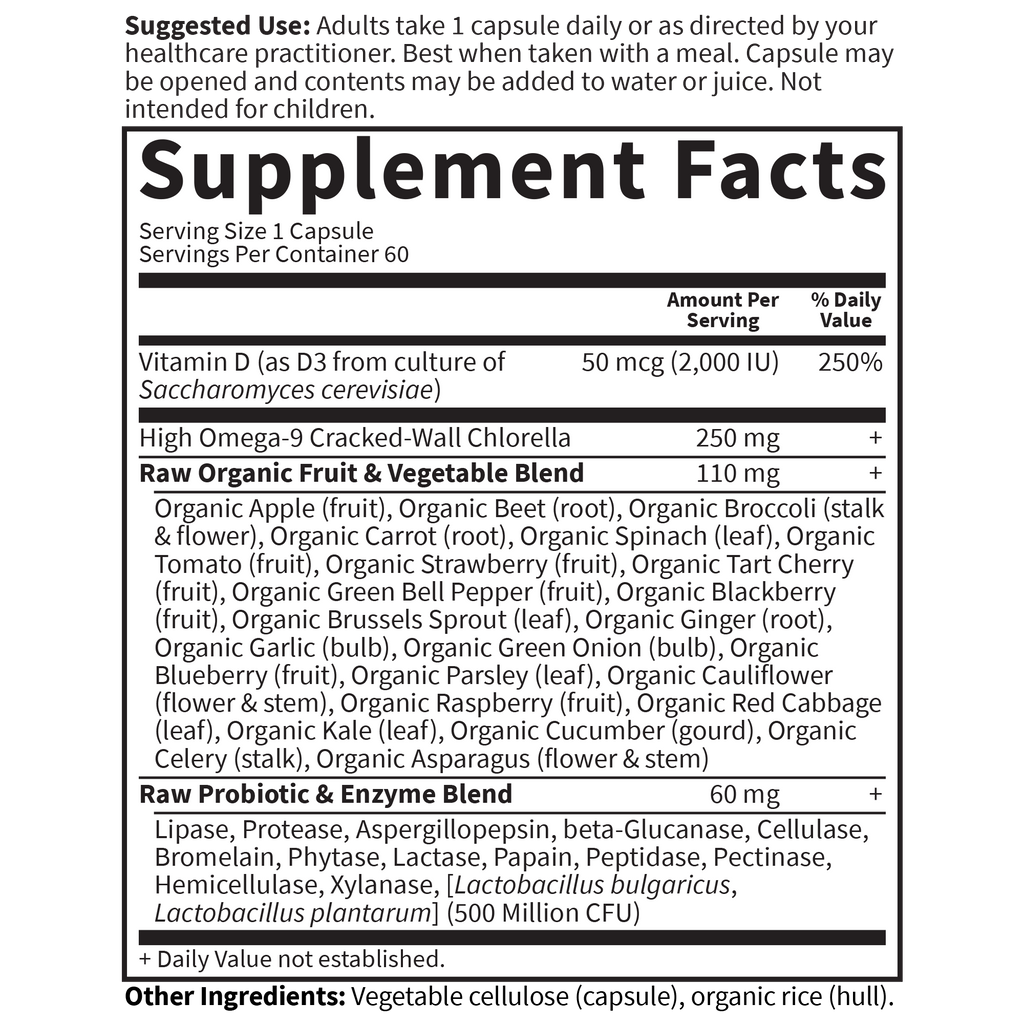 Vitamin Code - Raw D3 - 60 capsules